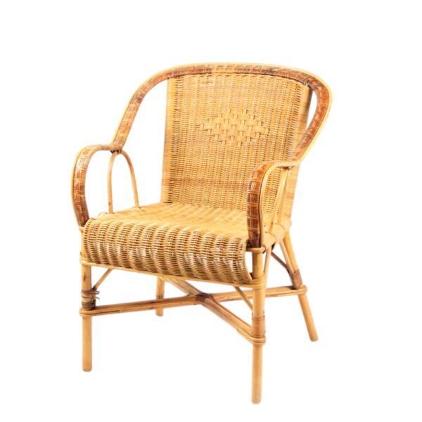 Fauteuil en rotin Lison