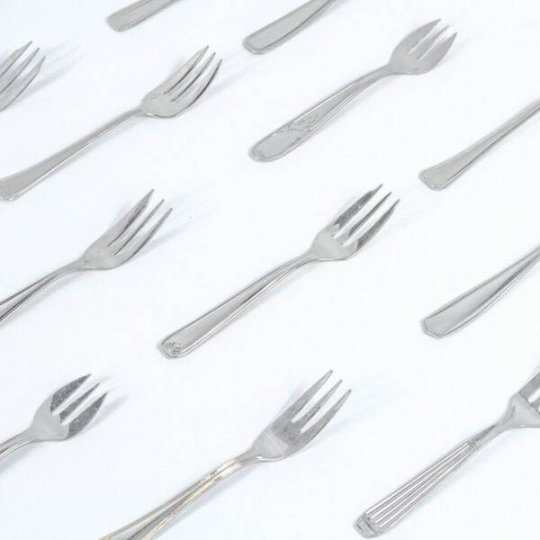 Fourchette à entremets vintage