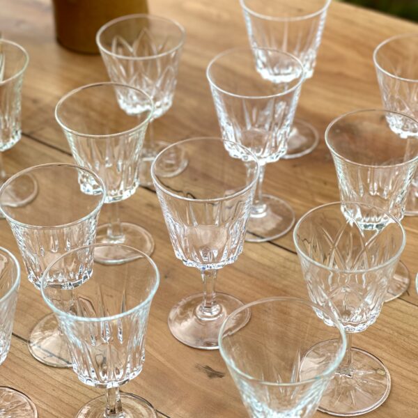 Verre à pied vintage