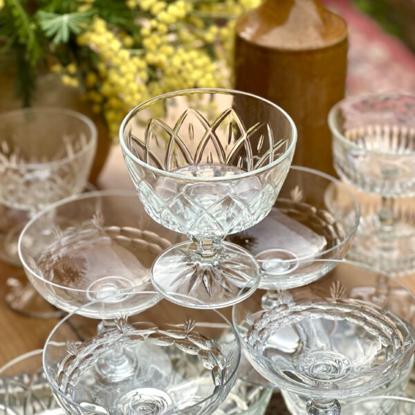 Coupe à champagne vintage
