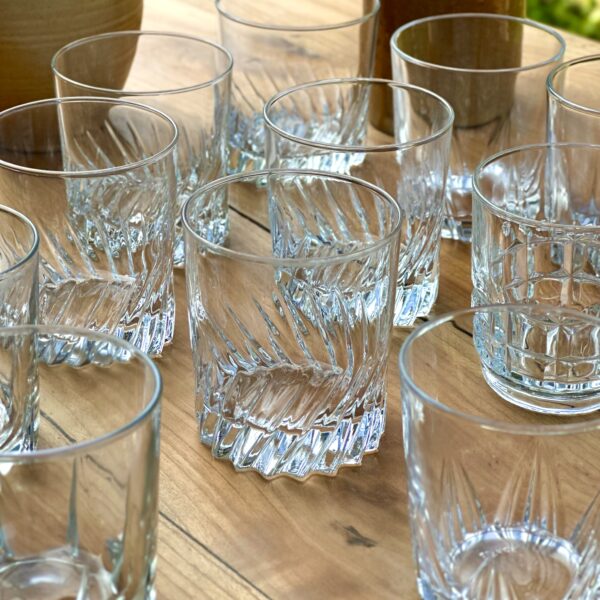 Verre à whisky vintage