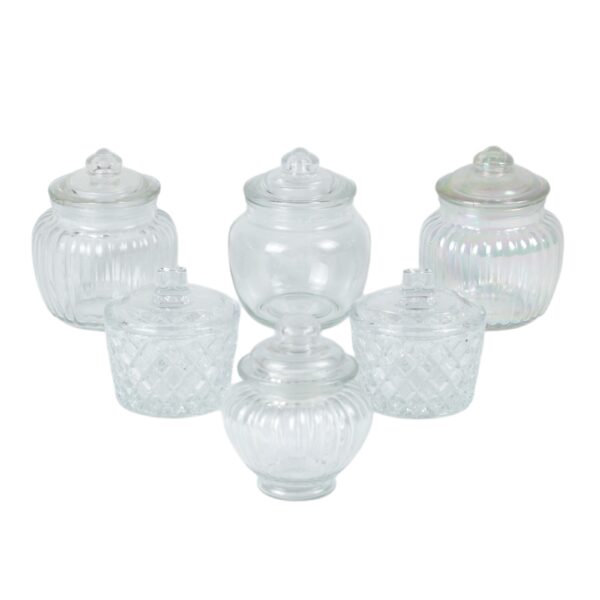 Petite bonbonnière en verre