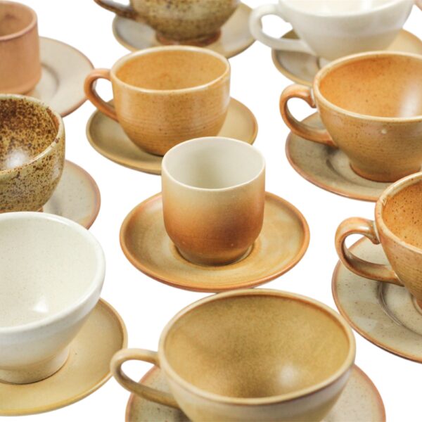 Les grès - Tasse et sous-tasse