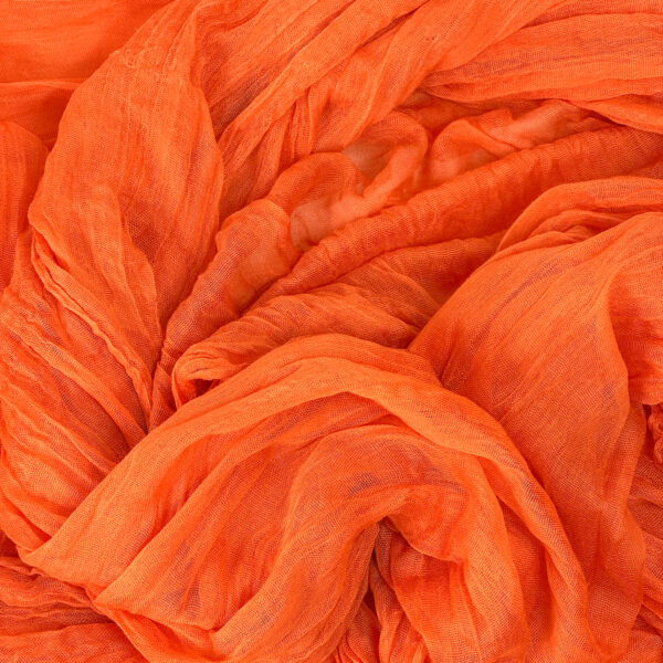 Chemin de table orange 90x300