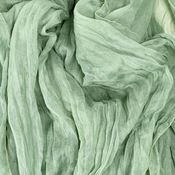 Chemin de table sauge 90x300