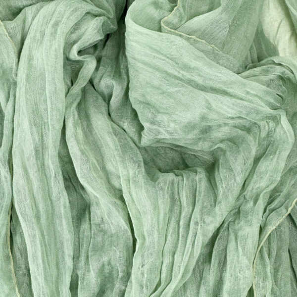 Chemin de table sauge 90x180