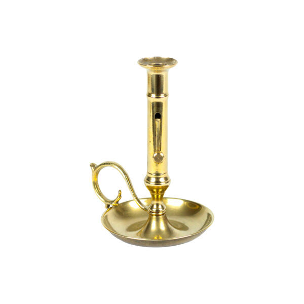 Grand Bougeoir doré "rat de cave"