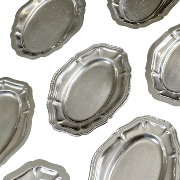 Les argentés - Petit plat ovale