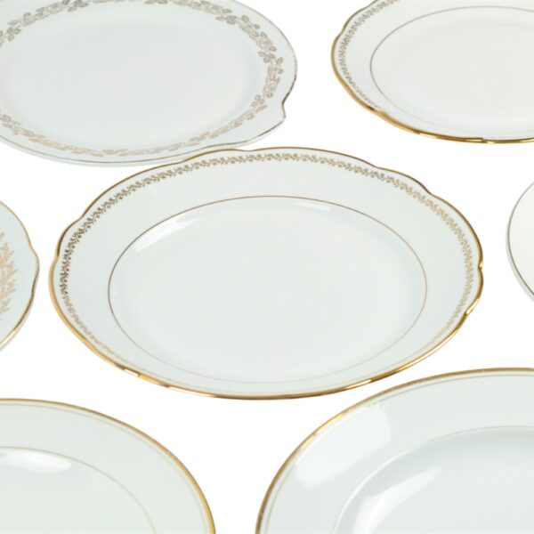 Les rubans d'or - Plat rond